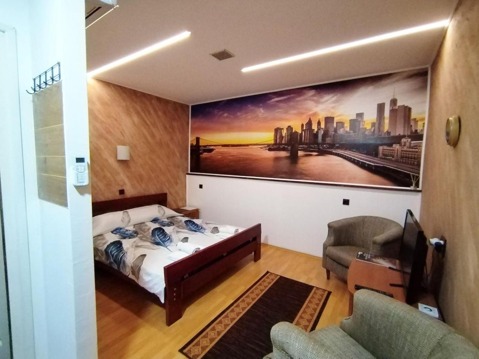 Fun Rooms Sobe Prenociste Borca Buitenkant foto
